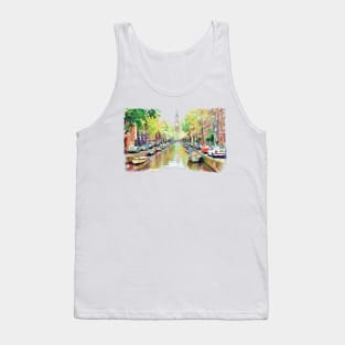 Amsterdam Canal 2 Tank Top